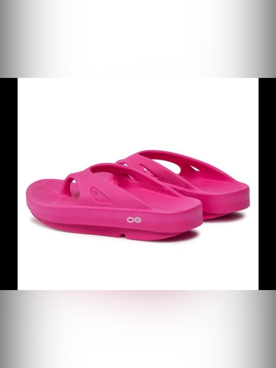 Oe Shoes - Women’s Hot Pink Comfort Flip Slide Sandals